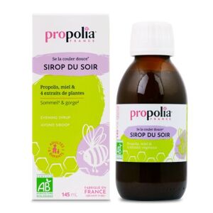 Propolia Sirop du soir sommeil & gorge bio - propolis & miel 145ml