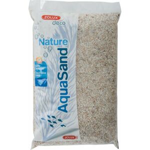 ZOLUX Aquasand nat quartz blanc 5kg - Publicité