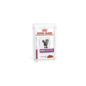 Royal Canin - chat renal fish sachets 12X85 gr - Publicité