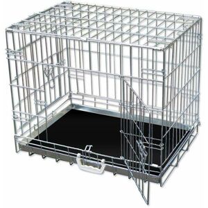 Bc-elec - 5663-0144XL Cage de transport pour chien et autres animaux, taille xxl 107x70x77cm - Gris - Publicité