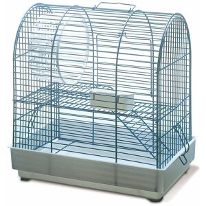 - Cage à hamster à deux étages complète avec roue et mangeoire