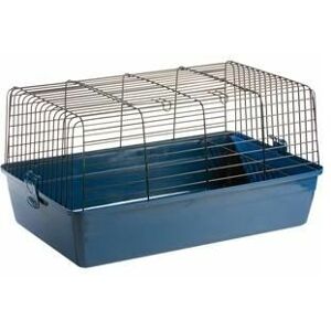 Flamingo - Cage pour lapin sprinters 60cm bleu - Publicité