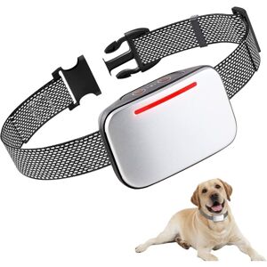 CSPARKV Collier Anti Aboiement Chien Coliier Shock pour Grands Moyens Petits Chiens Collier Chien Dressage Avec Fonction de Choc électrique/vibration/Bip, - Publicité