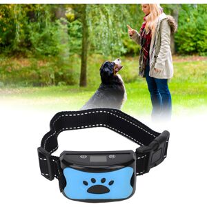 Sjlerst - Collier anti-aboiement rechargeable pour chiens,Collier de dressage pour chien multifonction 7 Modes usb Identification automatique bouchon d'écorce pour chiens de taille moyenne et grande(bleu) - Publicité