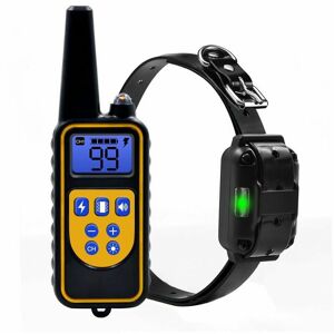 VUSZR Collier de Dressage, pour Chien avec Beep Vibra, collier dressage chien étanche et Rechargeable ,Collier télécommande 800 Verges Collier Electrique ,pour Chien pour la formation de chien,Moyen & Grand - Publicité