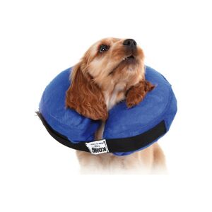 Collier de récupération pour chiens KVP Kong Cloud Bleu Gonflable (+46 cm)