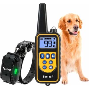 UGREAT Collier, harnais et laisse de dressage et d'éducation pour chien -Collier de Dressage pour Chien avec Beep Vibra Choc collier dressage chien étanche et Rechargeable Collier télécommande 800 Verges Col - Publicité