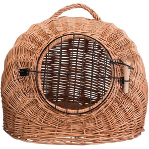 Corbeille Igloo avec grille Trixie 2871 - 50 × 46 × 36 cm - Brun - Publicité