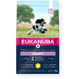 Puppy Poulet 3 kg - Eukanuba - Publicité