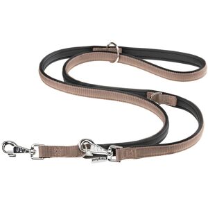 Ferplast - daytona ga Laisse en nylon pour le dressage des chiens. Différentes couleurs, 2 tailles.. Variante GA20/200 - Mesures: 20 mm x l 200 cm - Marron - Marron - Publicité