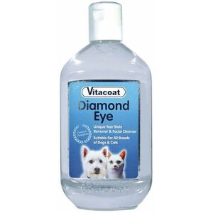 Diamond Eye Lotion pour le nettoyage des taches autour des yeux des chiens et des chats 250 ml