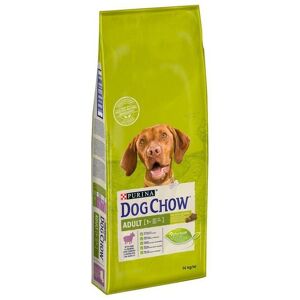 - Pienso para perros dog chow Adulto Cordero 14 kg.