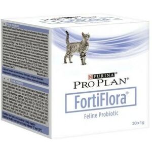 - probióticos intestinales para gatos fortiflora pro plan 30 x 1 gr