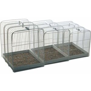 NSC - Petit : 30 cm x 27 cm x 30h cm: Cage en métal pour chiens et chats - Publicité