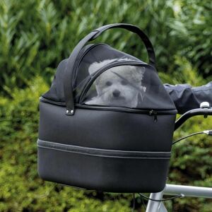 Trixie - Panier avant pour vélo 41 × 47 × 29 cm, noir - Publicité