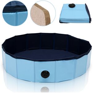 Swanew - Piscine pour chiens Piscine portable pour animaux Jouets pour chiens Piscine pliable 80x20CM - Publicité