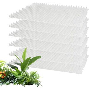 ULISEM Scat Mats pour Chiens,8 Tapis d'expulsion pour Chat de Jardin - Bouchon de creusement réseau Transparent pour clôture de Jardin extérieur intérieur - Publicité