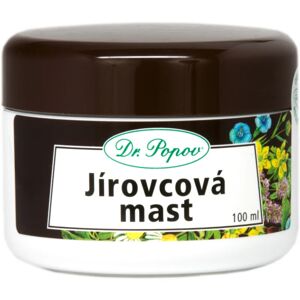 Dr. Popov Herbal ointments Horse chestnut pommade pour soulager les douleurs et les raideurs articulaires 100 ml