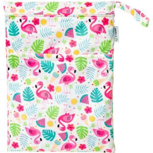 T-TOMI Wet Bag Flamingo sachet imperméable 30x40 ml