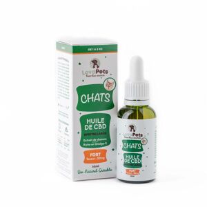 Huile CBD pour chat 30mL