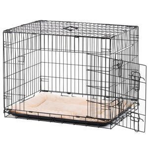 Heavy Duty cage pour chien XXL 123x75x81 cm noir