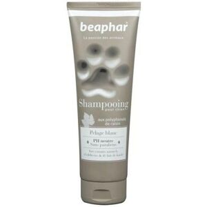 Shampoing Naturel Pour Pelage Blanc Beaphar 250 Ml - Publicité