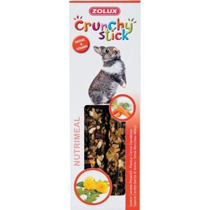 Zolux Crunchy Stick Lapin Carotte/Pissenlit 115g - Publicité