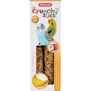 Zolux Crunchy Stick Perruche Noix De Coco/Banane 85g - Publicité