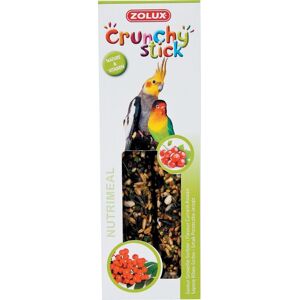 Zolux Crunchy Stick Grandes Perruches Groseille/Sorbier 115g - Publicité