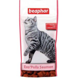 Beaphar -Friandises "Exo'poils" Au Malt, Pour L'expulsion Des Boules De Poils - Gout Saumon - 35 G - Publicité