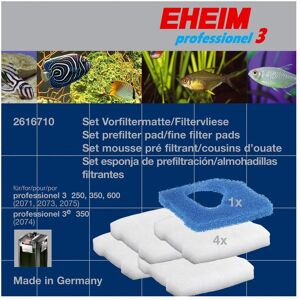 Eheim Lot De Mousses Filtrantes (1xbleue 4xblanche) Pour Prof 3 350 Et 600 Et Prof 3e 350 - Publicité