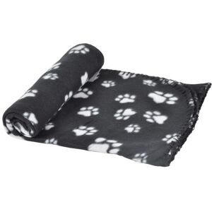 Plaid Pattou En Polyester - 100x70 Cm - Noir - Pour Chien - Publicité