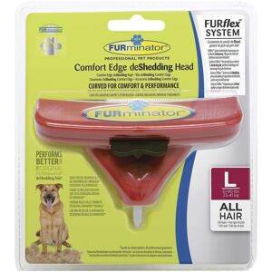 - Tête De Brosse Deshedding Furflex Comfort Edge Pour Chien De Grande Race - L