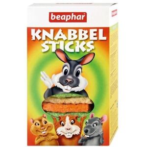 Beaphar Bâtonnets A Grignoter Knabbel Sticks - Pour Rongeurs - 150g - Publicité