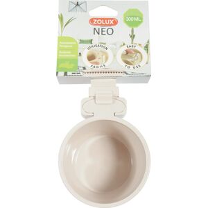 Zolux Mangeoire Plastique Neo 300ml Beige - Publicité