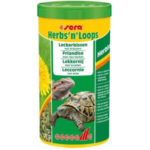 Sera - Friandises Herbs'n'loops Avec Des Herbes Pour Reptiles Herbivores - 1l - Publicité