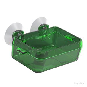 2 Conteneur Alimentaire Terrarium Pet Supplies Perroquet 9x6x3.5cm Vert - Publicité