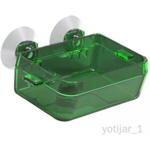 Yotijar 4 Conteneur Alimentaire Terrarium Pet Supplies Perroquet 9x6x3.5cm Vert - Publicité