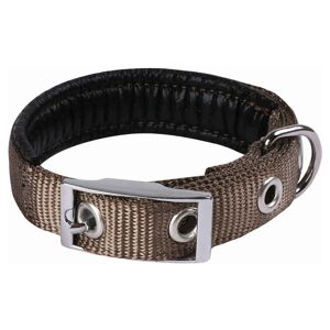 - Collier Basic Confort 25mm Et 55cm Pour Chien - Taupe