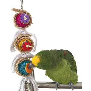 Xm Jouet Perroquet Mâcher Cage À Mordre D'escalade Jouet Perruche Cockatile Jouet De Jeu Fournitures Pour Oiseaux De Compagnie