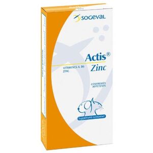 Sogeval Complément Actis Zinc Chien Et Chat - Publicité