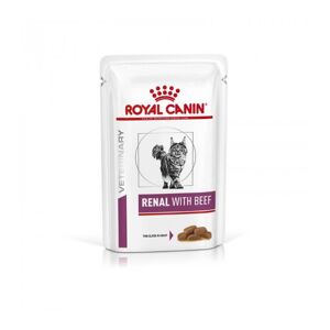 Royal Canin Pâtée Renal Boeuf Chat 12x85g - Veterinary Health Nutrition - Publicité