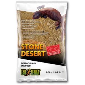 Substrat Désert De Pierres Sonora Ocher 20kg - Pour Reptiles