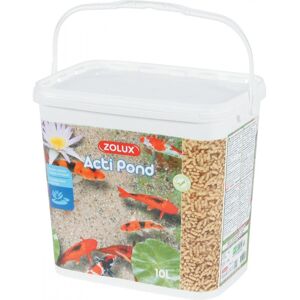 Zolux-Aliment Complet Poisson De Bassin Acti Pond 10 Litres. Pour Poisson.-Zo-396506 - Publicité