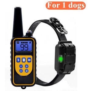 Taille F Collier De Dressage De Chien Étanche Collier D'écorce De Chien Télécommande Pour Animaux De Compagnie Rechargeable Anti Aboiement Dispositif Toutes Les Tailles Chiens Usb Charge - Publicité