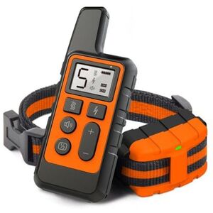 Taille Orange Nouveau Collier De Dressage De Chien 500m Dispositif D'entraînement De Contrôle Vibration/Impulsion Électrostatique/Avertissement Arrêt Anti-Aboiement Étanche - Publicité