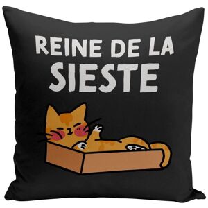 Housse De Coussin 40x40 Cm Reine De La Sieste Chat Animaux De Compagnie - Publicité