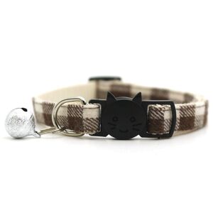 3 -Chat De Compagnie Chien Sécurité Plaid Chat Collier Boucles Avec Cloche Réglable Chat Boucle Colliers Approprié Chaton Chiot Acce - Publicité