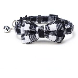 3- -Plaid Coloré Petits Chiens Colliers Coton Rayé Collier Noeud Papillon Bouledogue Chihuahua Noeud Papillon Chiot Chats Fête Banda - Publicité