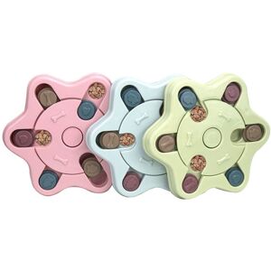 Chien Puzzle Jouets Gamelle Pour Ingestion Lente Interactive Augmentation Chiot Iq Distributeur De N Hexagonal 1pc Pink - Publicité